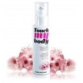 Силиконовый лубрикант 2-в-1 Touch My Body с ароматом вишнёвого цвета - 100 мл. - Love to Love - купить с доставкой в Балаково