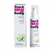 Силиконовый лубрикант 2-в-1 Touch My Body с ароматом моной - 100 мл. - Love to Love - купить с доставкой в Балаково