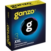 Презервативы увеличенного размера Ganzo XXL - 3 шт. - Ganzo - купить с доставкой в Балаково