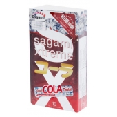 Ароматизированные презервативы Sagami Xtreme COLA - 10 шт. - Sagami - купить с доставкой в Балаково