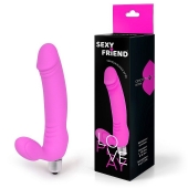 Розовый безремневой страпон Sexy Friend - 1137 - купить с доставкой в Балаково