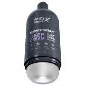 Мастурбатор в бутылке Shower Therapy Deep Cream - Pipedream - в Балаково купить с доставкой