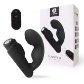 Черный вибромассажер Gladiator - 10,7 см. - S-HANDE - в Балаково купить с доставкой