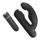 Черный вибромассажер Gladiator - 10,7 см. - S-HANDE - в Балаково купить с доставкой