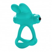 Бирюзовое эрекционное виброкольцо Passionate Dante - Baile - в Балаково купить с доставкой