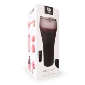 Черный мастурбатор-вагина с вибропулей и пультом ДУ - S-HANDE - в Балаково купить с доставкой