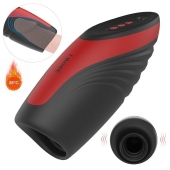 Черно-красный вибромастурбатор King Arthur - S-HANDE - в Балаково купить с доставкой