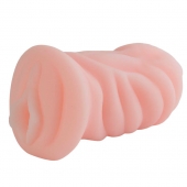 Телесный мастурбатор-вагина с углублениями под пальцы - Sitabella - в Балаково купить с доставкой