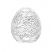 Мастурбатор-яйцо Keith Haring EGG PARTY - Tenga - в Балаково купить с доставкой