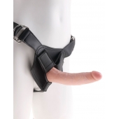 Страпон на виниловых трусиках Strap-on Harness Cock - 17,8 см. - Pipedream - купить с доставкой в Балаково