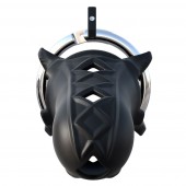 Черный замок верности Extreme Silicone Cock Blocker - Pipedream - купить с доставкой в Балаково