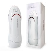 Белый вибромастурбатор со сжатием и голосовым сопровождением - Rends - в Балаково купить с доставкой