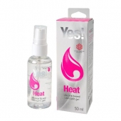 Возбуждающая силиконовая вагинальная смазка Yes Heat - 50 мл. - Sitabella - купить с доставкой в Балаково