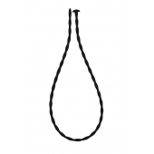 Черный уретральный массажер Glide Extra Small - 30 см. - Lola Games - купить с доставкой в Балаково