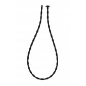 Черный уретральный массажер Glide Medium - 30 см. - Lola Games - купить с доставкой в Балаково