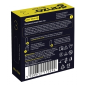 Ультратонкие презервативы Ganzo Ultra thin - 3 шт. - Ganzo - купить с доставкой в Балаково