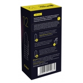 Презервативы анатомической формы с точечной и ребристой структурой Ganzo Extase - 12 шт. - Ganzo - купить с доставкой в Балаково