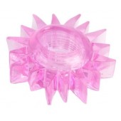 Розовое эрекционное кольцо - Toyfa Basic - в Балаково купить с доставкой