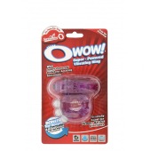 Фиолетовое эрекционное виброкольцо OWOW PURPLE - Screaming O - в Балаково купить с доставкой