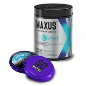 Гладкие презервативы Maxus G spot с двойной спиралью - 15 шт. - Maxus - купить с доставкой в Балаково