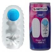 Мастурбатор с шариком внутри Magic ball - Baile - в Балаково купить с доставкой
