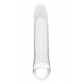 Прозрачная насадка-удлинитель 6.6’’ Extender With Ball Strap - 17,3 см. - Dream Toys - в Балаково купить с доставкой