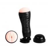 Мастурбатор-вагина Flora с присоской в основании - Baile - в Балаково купить с доставкой