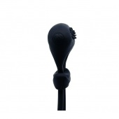 Чёрное лассо на пенис с вибрацией - Baile - в Балаково купить с доставкой