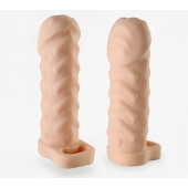 Телесная насадка-удлинитель Kleon - 15 см. - Sitabella - в Балаково купить с доставкой