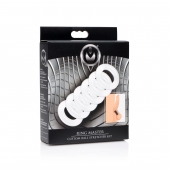 Комплект из 6 прозрачных эрекционных колец Ring Master Custom Ball Stretcher Kit - XR Brands - в Балаково купить с доставкой