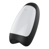 Черно-белый сквозной вибромастурбатор Hercules - Rends - в Балаково купить с доставкой