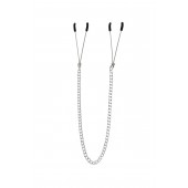 Зажимы на соски «Вилки» на цепочке - Pecado - купить с доставкой в Балаково