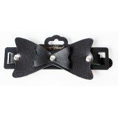 Черные наручники с бантиками - Crazy Handmade - купить с доставкой в Балаково