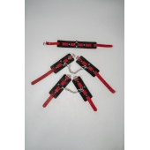 Черно-красный набор фиксаций: наручники, оковы и ошейник - Crazy Handmade - купить с доставкой в Балаково