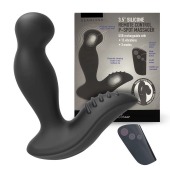 Черный вибромассажер простаты 3,5’’ Remote Control P-spot Massager - 12,5 см. - Erokay - в Балаково купить с доставкой