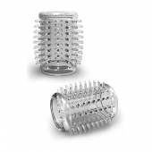 Прозрачная насадка с шипами STAY HARD COCK SLEEVE 01 CLEAR - Blush Novelties - в Балаково купить с доставкой