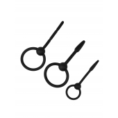 Набор из 3 черных уретральных массажеров Spin - Lola Games - купить с доставкой в Балаково