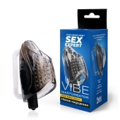 Дымчатый сквозной мастурбатор с вибрацией - Sex Expert - в Балаково купить с доставкой