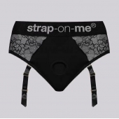 Трусики для фиксации насадок Strap-on-me Harness Lingerie Diva XS - Strap-on-me - купить с доставкой в Балаково