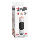Мастурбатор-вагина Extreme Toyz Mega Grip Vibrating Stroker Mouth - Pipedream - в Балаково купить с доставкой