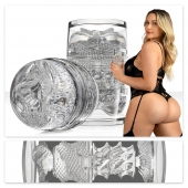 Прозрачный двусторонний мастурбатор Fleshlight Quickshot Mia Malkova - Fleshlight - в Балаково купить с доставкой