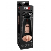 Мастурбатор-вагина с вибрацией Vibrating Mega Milker - Pipedream - в Балаково купить с доставкой