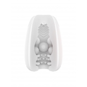 Белый мастурбатор-яйцо Bisedze - LoveStore - в Балаково купить с доставкой