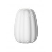 Белый мастурбатор-яйцо Bisedze - LoveStore - в Балаково купить с доставкой