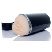 Мастурбатор-вагина с вибрацией Heart Of Love в колбе в форме сердца - Boys of Toys - в Балаково купить с доставкой