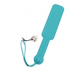 Голубой кожаный пэддл - 37 см. - Pecado - купить с доставкой в Балаково