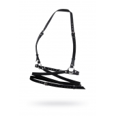 Черная кожаная портупея «Осанка» - Pecado - купить с доставкой в Балаково