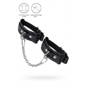 Черные мини-оковы со скруглёнными углами - Pecado - купить с доставкой в Балаково