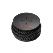 Черная веревка для шибари на катушке - 5 м. - Pecado - купить с доставкой в Балаково