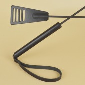 Черный кожаный стек «Сириус» - 60 см. - Sitabella - купить с доставкой в Балаково